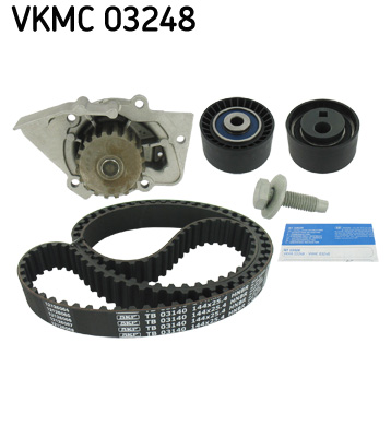 SKF VKMC 03248 Pompa acqua + Kit cinghie dentate